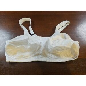 Playtex Women Bra 44C White 4745 Adjustable Straps Smooth Never Worn